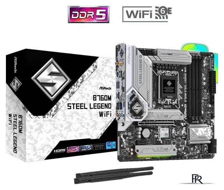 Материнская плата ASRock B760M Steel Legend WiFi - Изображение №6 — Интернет-магазин ПроЗаказ