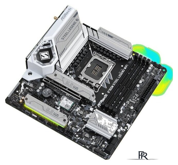 Материнская плата ASRock B760M Steel Legend WiFi - Изображение №3 — Интернет-магазин ПроЗаказ