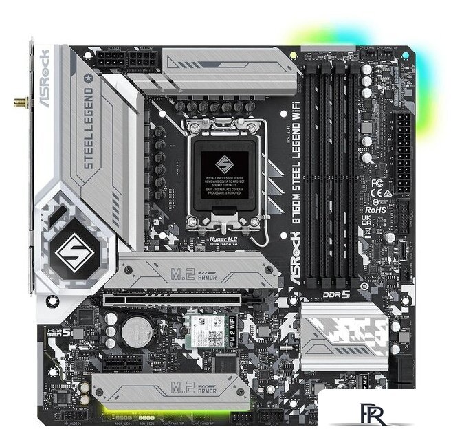 Материнская плата ASRock B760M Steel Legend WiFi - Изображение №1 — Интернет-магазин ПроЗаказ