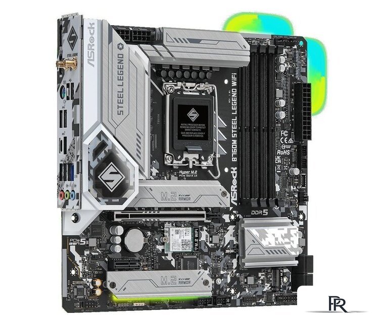 Материнская плата ASRock B760M Steel Legend WiFi - Изображение №4 — Интернет-магазин ПроЗаказ