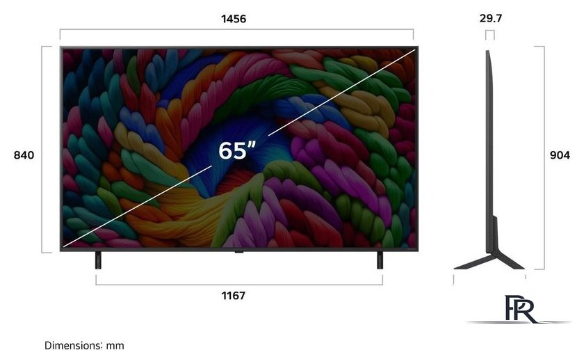 Телевизор LG Nanocell AI NANO90 65NANO90A6B - Изображение №4 — Интернет-магазин ПроЗаказ