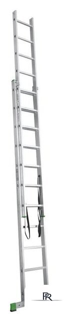Лестница-стремянка Новая высота NV 222 алюминиевая двухсекционная 2x11 ступеней - Изображение №4 — Интернет-магазин ПроЗаказ