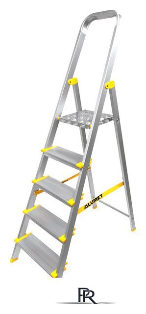 Лестница-стремянка Алюмет АS 705 (5 ступеней) - Изображение №1 — Интернет-магазин ПроЗаказ