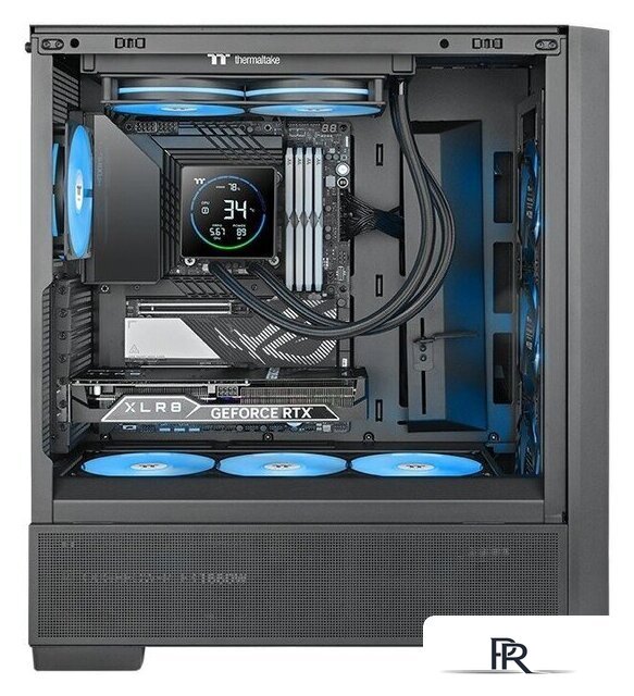 Система жидкостного охлаждения для процессора Thermaltake TH240-S V3 ARGB Sync CL-W469-PL12SW-A - Изображение №6 — Интернет-магазин ПроЗаказ