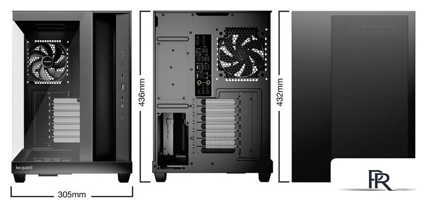 Корпус be quiet! Light Base 500 Black BGW83 - Изображение №2 — Интернет-магазин ПроЗаказ
