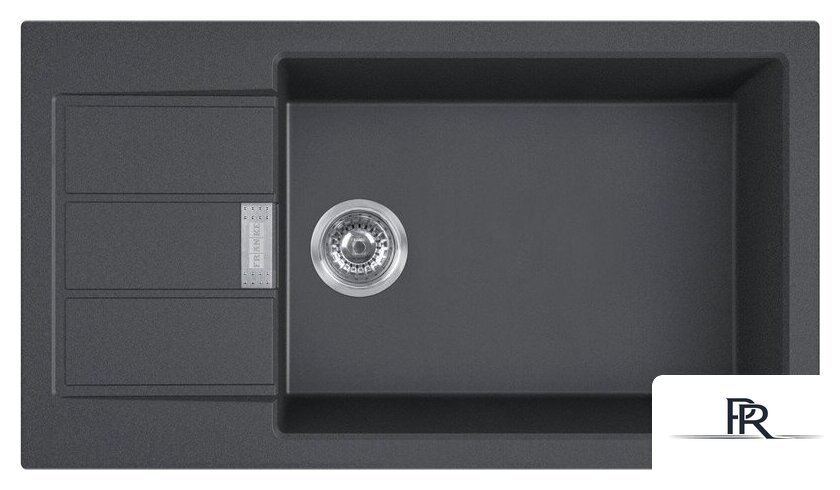 Кухонная мойка Franke Sirius 2.0 Slim S2D 611-78 XL 143.0618.646 (черный карбон) - Изображение №1 — Интернет-магазин ПроЗаказ