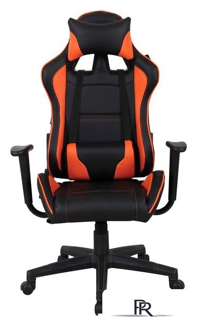 Игровое (геймерское) кресло Brabix GT Racer GM-100 (черный/оранжевый) - Изображение №5 — Интернет-магазин ПроЗаказ