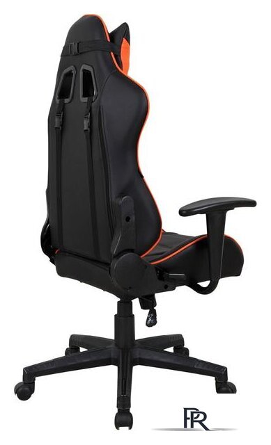 Игровое (геймерское) кресло Brabix GT Racer GM-100 (черный/оранжевый) - Изображение №3 — Интернет-магазин ПроЗаказ