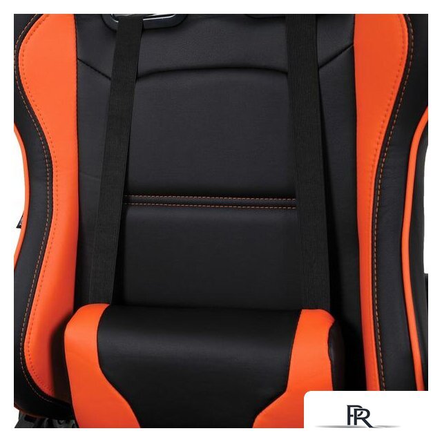 Игровое (геймерское) кресло Brabix GT Racer GM-100 (черный/оранжевый) - Изображение №8 — Интернет-магазин ПроЗаказ
