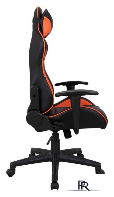 Игровое (геймерское) кресло Brabix GT Racer GM-100 (черный/оранжевый) - Изображение №2 — Интернет-магазин ПроЗаказ