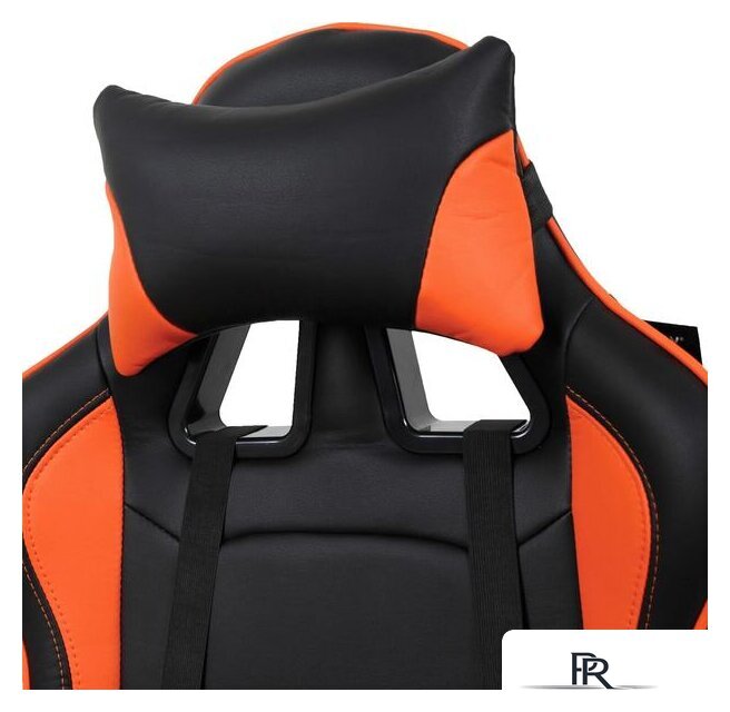 Игровое (геймерское) кресло Brabix GT Racer GM-100 (черный/оранжевый) - Изображение №7 — Интернет-магазин ПроЗаказ