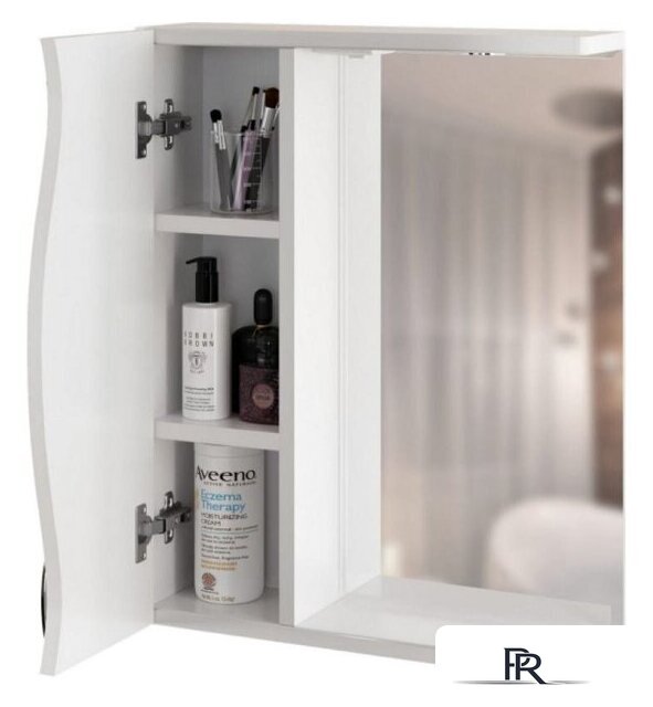  Mixline Шкаф с зеркалом Лима 55 551705 (с подсветкой) - Изображение №2 — Интернет-магазин ПроЗаказ