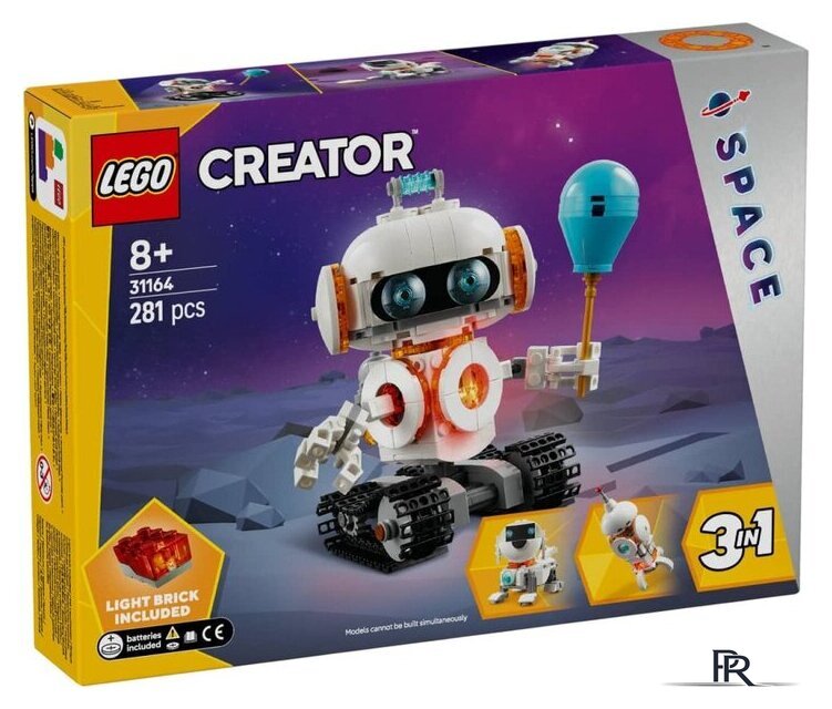Конструктор LEGO Creator 3 в 1 31164 Космический робот - Изображение №1 — Интернет-магазин ПроЗаказ