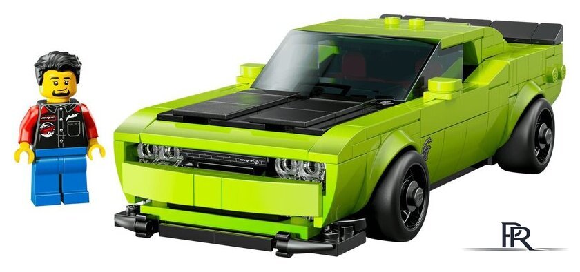Конструктор LEGO Speed Champions Суперкары Dodge Challenger SRT Hellcat 77237 - Изображение №2 — Интернет-магазин ПроЗаказ
