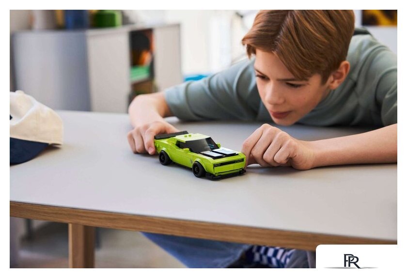 Конструктор LEGO Speed Champions Суперкары Dodge Challenger SRT Hellcat 77237 - Изображение №9 — Интернет-магазин ПроЗаказ