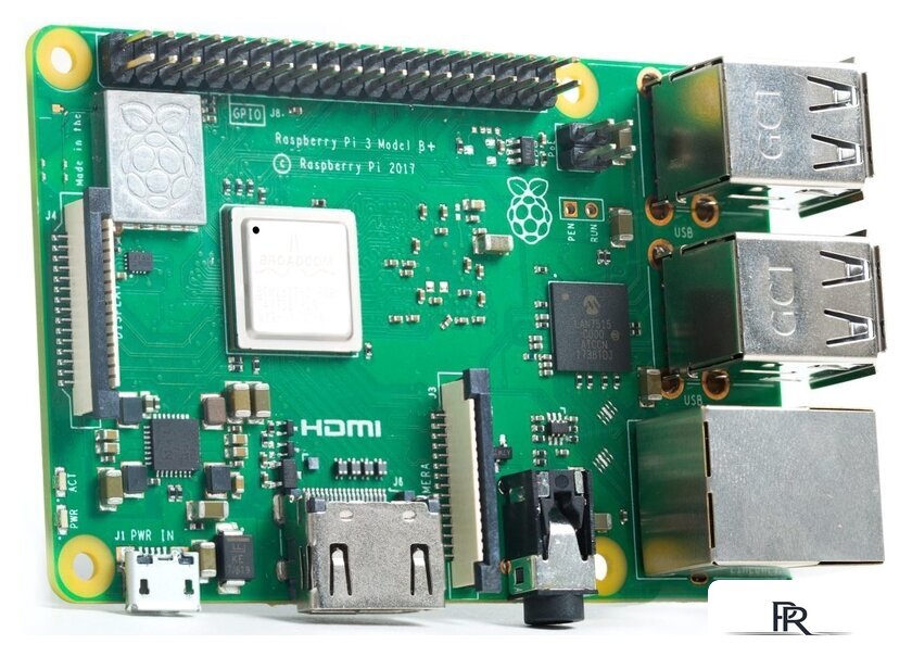 Одноплатный компьютер Raspberry PI 3 Model B+ - Изображение №2 — Интернет-магазин ПроЗаказ