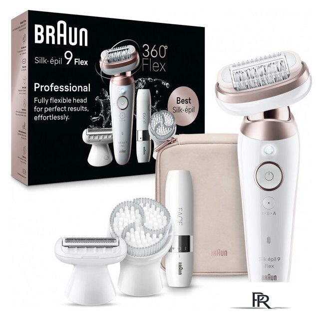 Эпилятор Braun Silk-epil 9 Flex SES9360 3D - Изображение №4 — Интернет-магазин ПроЗаказ