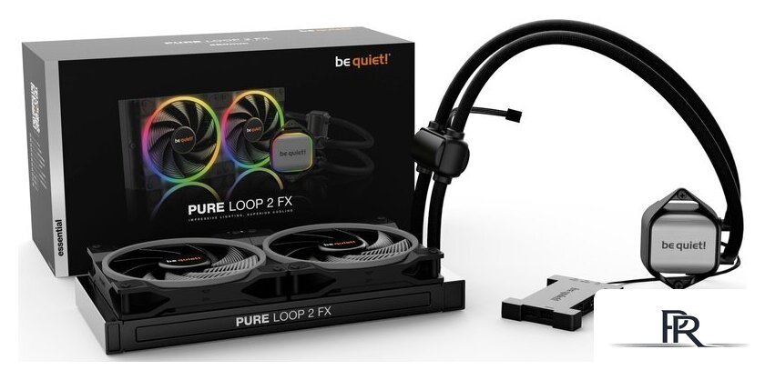 Система жидкостного охлаждения для процессора be quiet! Pure Loop 2 FX 280mm BW014 - Изображение №4 — Интернет-магазин ПроЗаказ