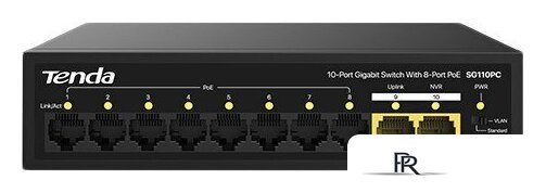 Неуправляемый коммутатор Tenda SG110PC - Изображение №1 — Интернет-магазин ПроЗаказ
