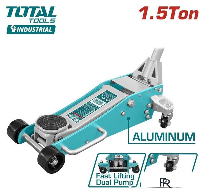 Подкатной домкрат Total THT108015 1.5т - Изображение №1 — Интернет-магазин ПроЗаказ