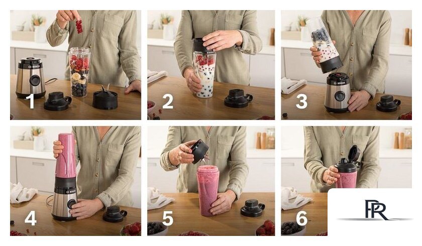 Стационарный блендер Bosch MMB2111M - Изображение №14 — Интернет-магазин ПроЗаказ