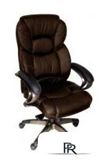 Офисное кресло Деловая обстановка Виктория STM (темно-коричневый) - Изображение №1 — Интернет-магазин ПроЗаказ