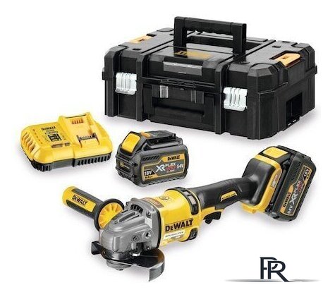 Угловая шлифмашина DeWalt DCG414T2 (с 2-мя АКБ, кейс) - Изображение №1 — Интернет-магазин ПроЗаказ