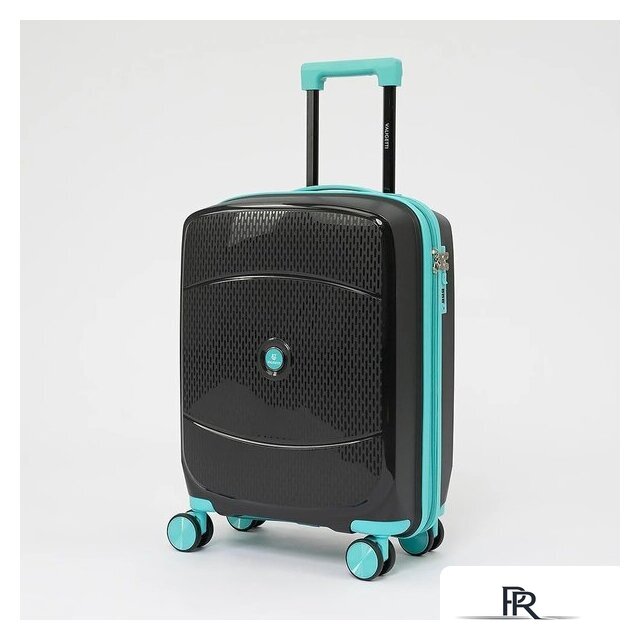 Чемодан-спиннер VALIGETTI 344-2201/2-20BBR (черный) - Изображение №2 — Интернет-магазин ПроЗаказ