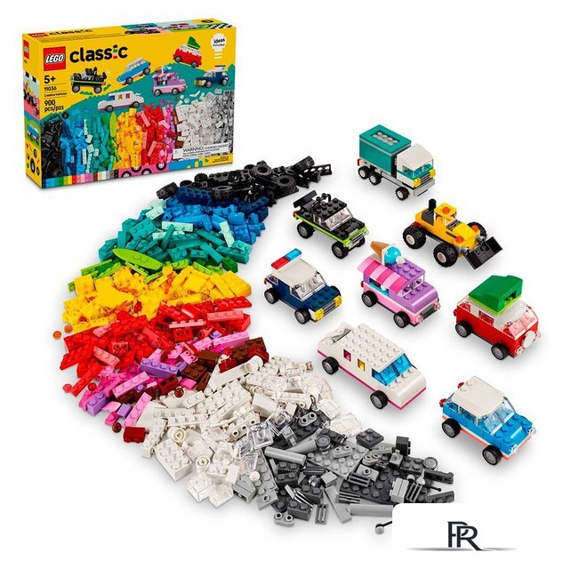 Набор деталей LEGO Classic 11036 Создавай автомобили - Изображение №4 — Интернет-магазин ПроЗаказ