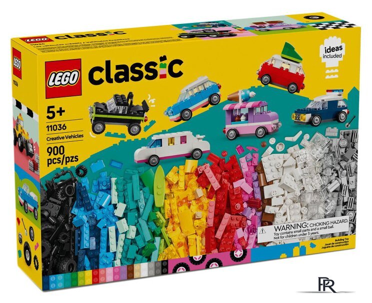Набор деталей LEGO Classic 11036 Создавай автомобили - Изображение №1 — Интернет-магазин ПроЗаказ