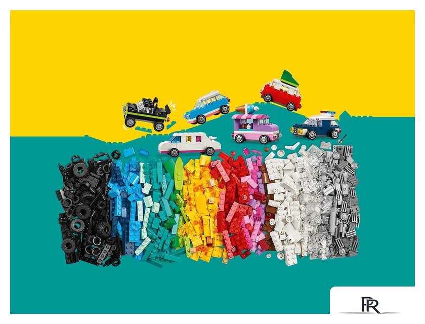 Набор деталей LEGO Classic 11036 Создавай автомобили - Изображение №2 — Интернет-магазин ПроЗаказ