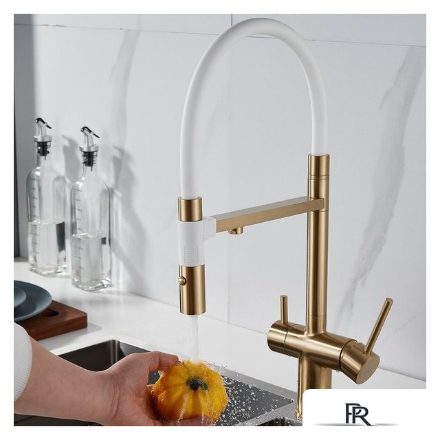 Смеситель Rose R958G (золотой сатин) - Изображение №10 — Интернет-магазин ПроЗаказ