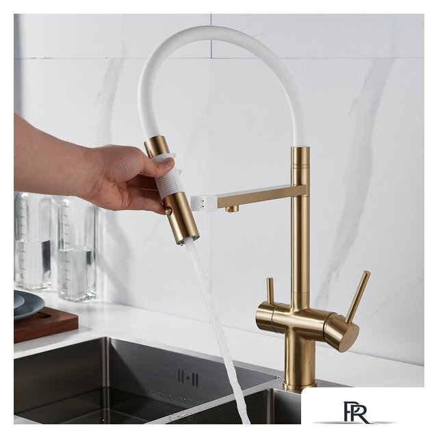 Смеситель Rose R958G (золотой сатин) - Изображение №13 — Интернет-магазин ПроЗаказ