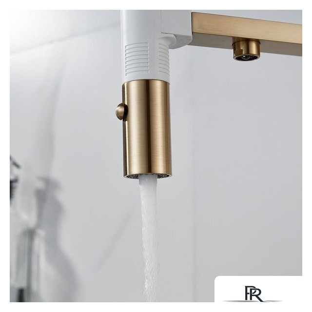 Смеситель Rose R958G (золотой сатин) - Изображение №4 — Интернет-магазин ПроЗаказ