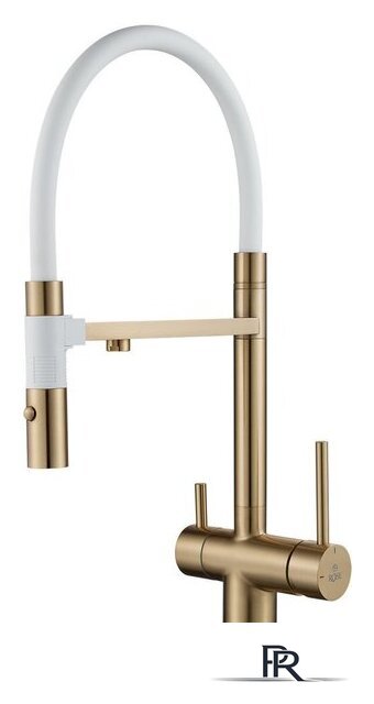 Смеситель Rose R958G (золотой сатин) - Изображение №1 — Интернет-магазин ПроЗаказ