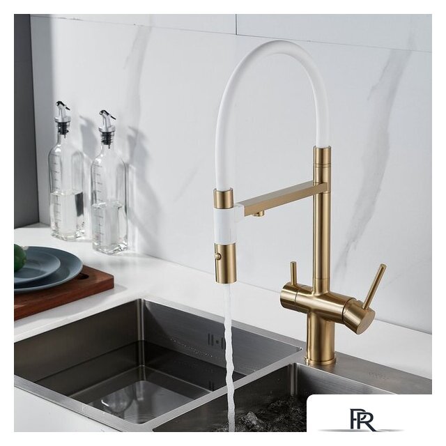 Смеситель Rose R958G (золотой сатин) - Изображение №8 — Интернет-магазин ПроЗаказ