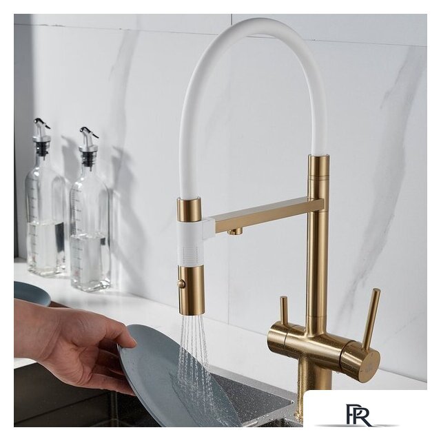 Смеситель Rose R958G (золотой сатин) - Изображение №11 — Интернет-магазин ПроЗаказ