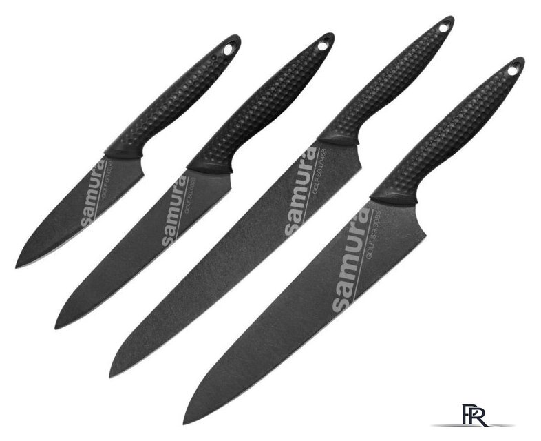 Набор ножей Samura Golf Stonewash SG-0240B/K - Изображение №1 — Интернет-магазин ПроЗаказ