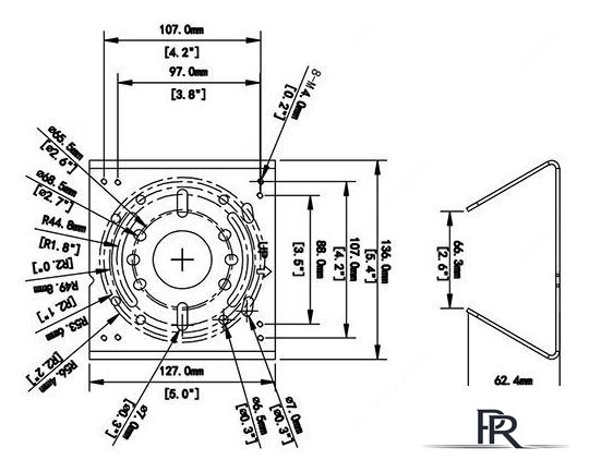 Кронштейн Uniview TR-UP06-IN - Изображение №2 — Интернет-магазин ПроЗаказ