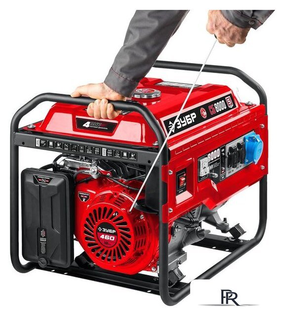 Бензиновый генератор Зубр СБ-8000 - Изображение №8 — Интернет-магазин ПроЗаказ