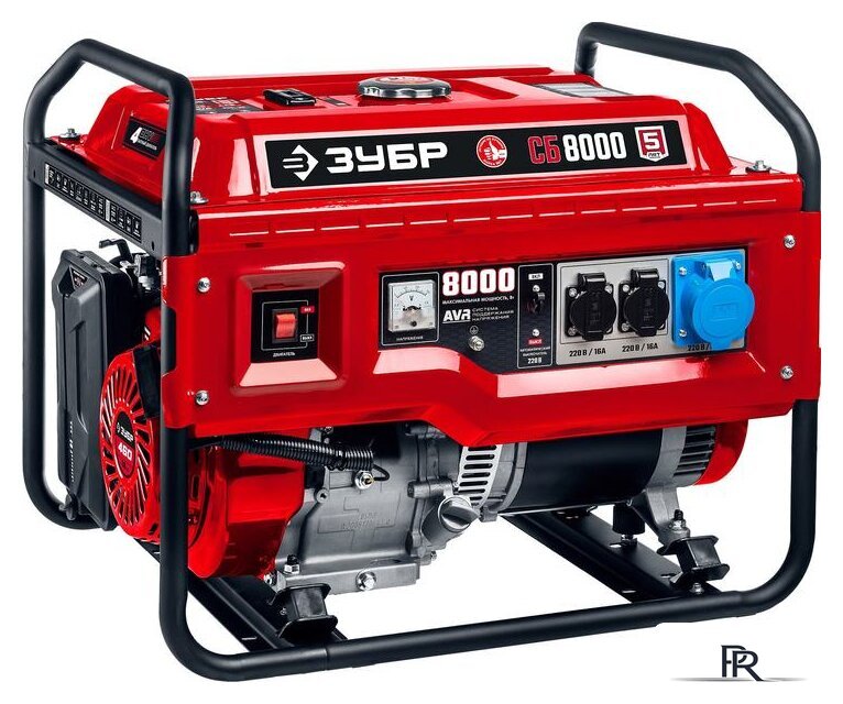 Бензиновый генератор Зубр СБ-8000 - Изображение №1 — Интернет-магазин ПроЗаказ