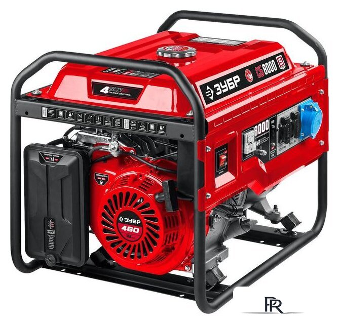 Бензиновый генератор Зубр СБ-8000 - Изображение №3 — Интернет-магазин ПроЗаказ