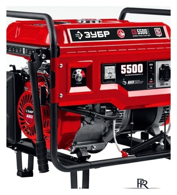 Бензиновый генератор Зубр СБ-8000 - Изображение №2 — Интернет-магазин ПроЗаказ