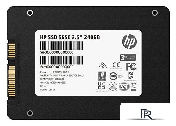 SSD HP S650 240GB 345M8AA - Изображение №4 — Интернет-магазин ПроЗаказ