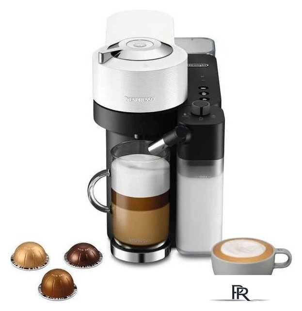 Капсульная кофеварка DeLonghi Vertuo Lattissima ENV300.W - Изображение №2 — Интернет-магазин ПроЗаказ