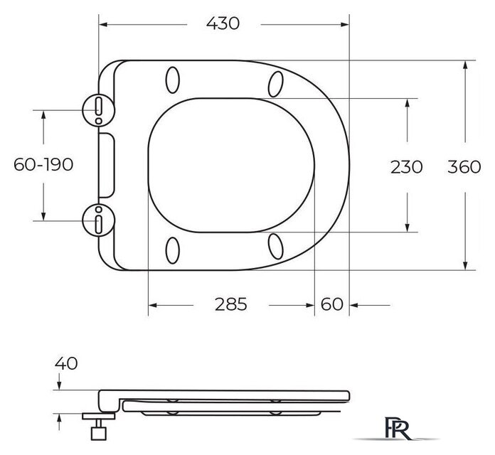 Унитаз напольный BelBagno BB2149CPR/SC (с сиденьем) - Изображение №12 — Интернет-магазин ПроЗаказ