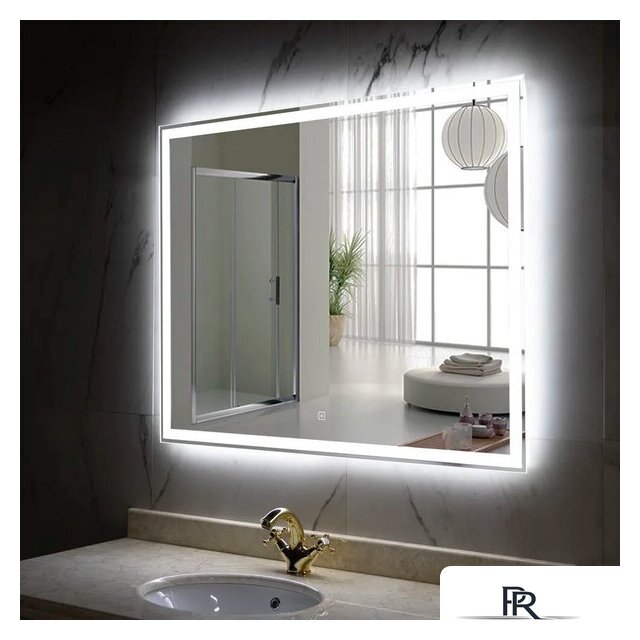  Пекам Зеркало Greta 100x60 greta-100x60s (с подсветкой и сенсором на прикосновение) - Изображение №8 — Интернет-магазин ПроЗаказ