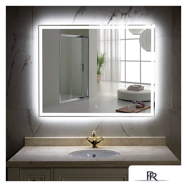  Пекам Зеркало Greta 100x60 greta-100x60s (с подсветкой и сенсором на прикосновение) - Изображение №2 — Интернет-магазин ПроЗаказ