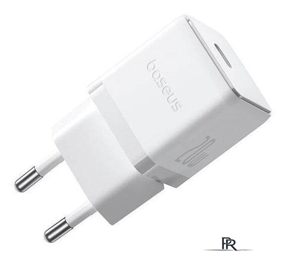 Сетевое зарядное Baseus Palm Fast Charger 1C 20W EU P10111602213-01 (белый) - Изображение №1 — Интернет-магазин ПроЗаказ