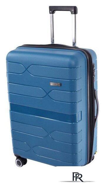 Чемодан-спиннер Pride РР-204 (L, синий) - Изображение №2 — Интернет-магазин ПроЗаказ